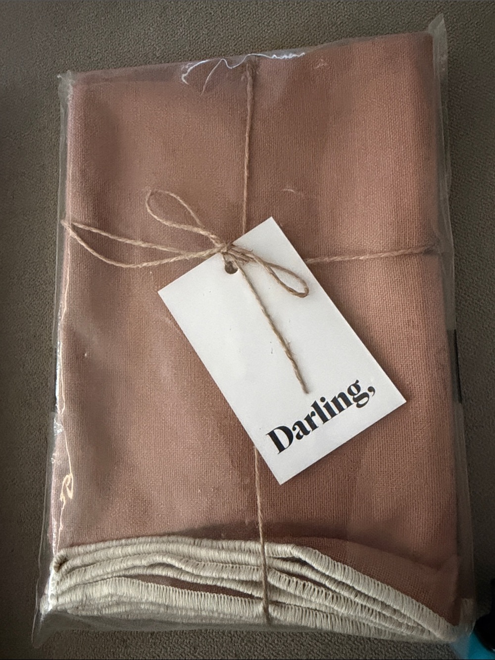 Darling Cotton Napkin Set - 4 Pack